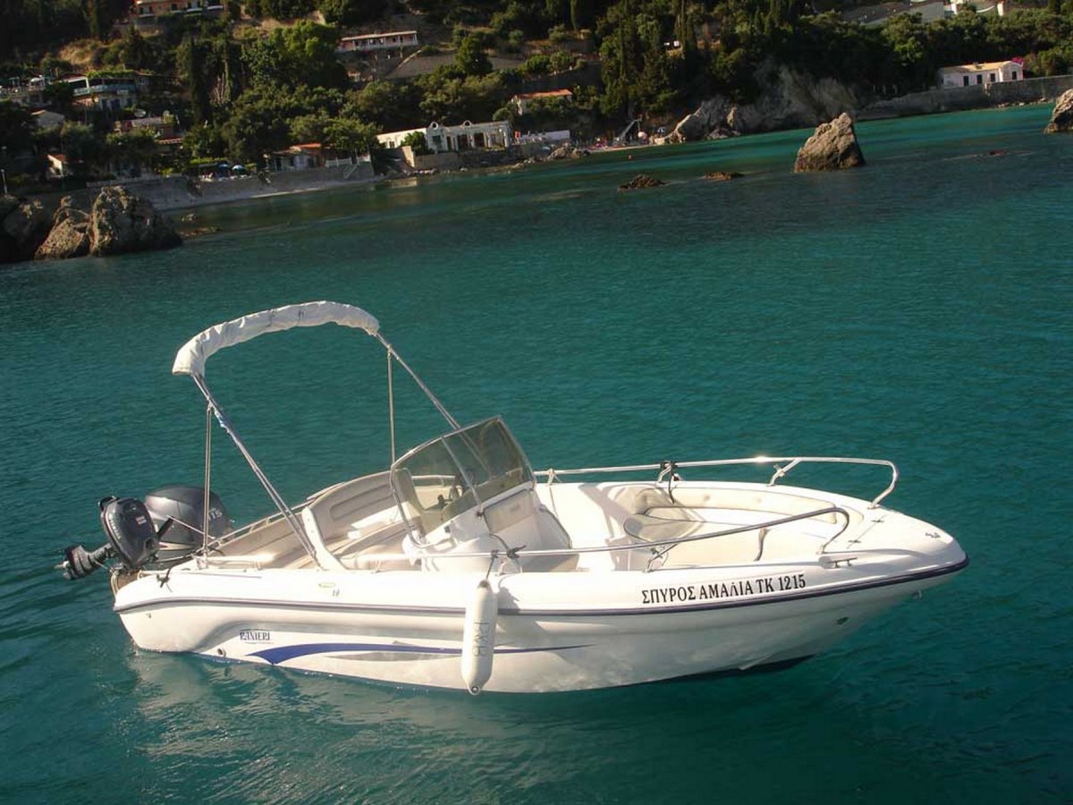 spiros amalia corfu boat hire rent a boat011